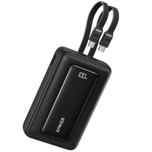 Anker Zolo powerbank, 20000 mAh, 45 W, QC + PD, 1 x USB-A - 3 x USB-C, sort A110MH12