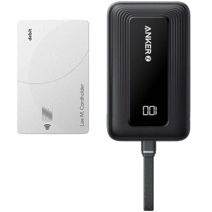 Ekstern Batteri Anker Zolo, 10000mAh, 30W, QC + PD, 1 x USB-A - 2 x USB-C, Sort A1688H11