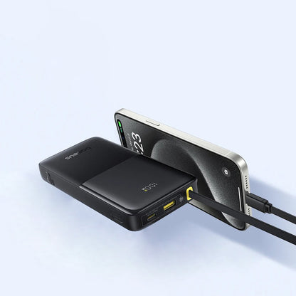 Ekstern Batteri Baseus Bipow 2, 10000mAh, 20W, QC + PD, 1 x USB-A - 2 x USB-C, Sort P10077101113-00