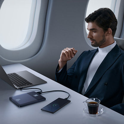 Ekstern Batteri Baseus Blade 2, 12000mAh, 65W, PD, 2 x USB-C, Orange P10063801733-00