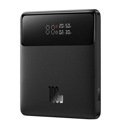 Ekstern batteri Baseus Blade HD, 20000mAh, 100W, QC + PD, 2 x USB-A - 2 x USB-C, Sort PPBL000301