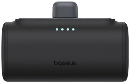 Baseus Compact External Battery, 5000mAh, 20W, PD, 1 x Lightning - 1 x USB-C, Black P10068307113-00