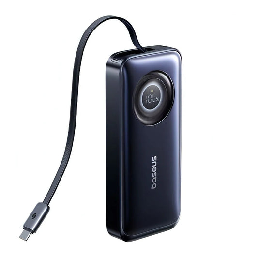 Ekstern batteri Baseus EnerCore CR11, 20000mAh, 67W, PD, 2 x USB-C, Sort E0027H00