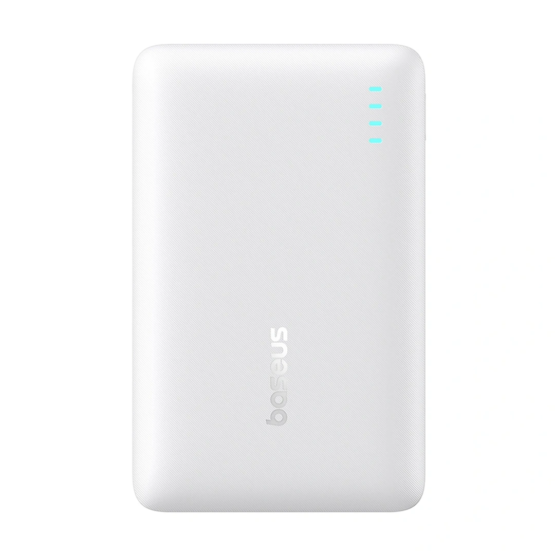 Ekstern batteri Baseus EnerFill FP21, 10000mAh, 22.5W, QC + PD, 1 x USB-A - 2 x USB-C, Hvid P1008210D213-00