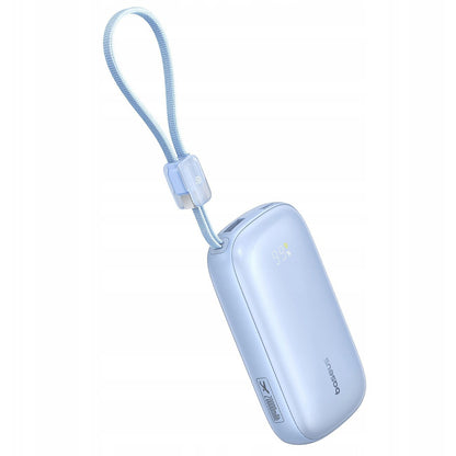 Ekstern batteri Baseus EnerFill FC21 Qpow 3 Ultra, 10000mAh, 45W, QC + PD, 1 x USB-A - 1 x USB-C, Blå E0027Q03