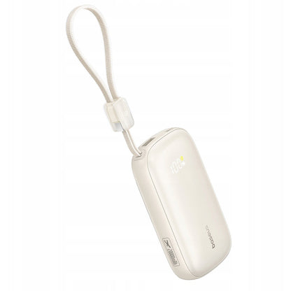 Baseus EnerFill FC21 Qpow 3 Ultra External Battery, 20000mAh, 22.5W, QC + PD, 1 x USB-A - 1 x USB-C, Beige E0027M01