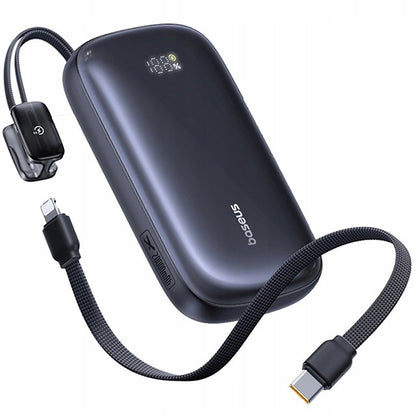 Ekstern batteri Baseus EnerFill FC21 Qpow 3 Ultra, 20000mAh, 22.5W, QC + PD, 1 x USB-A - 1 x USB-C, Sort E0027M00