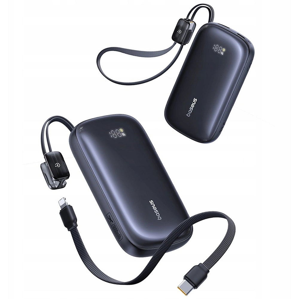 Ekstern batteri Baseus EnerFill FC21 Qpow 3 Ultra, 20000mAh, 22.5W, QC + PD, 1 x USB-A - 1 x USB-C, Sort E0027M00