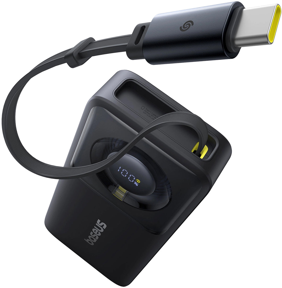 Ekstern batteri Baseus OS Free2Pull, 10000mAh, 30W, PD, 2 x USB-C, Sort P10073701123-00