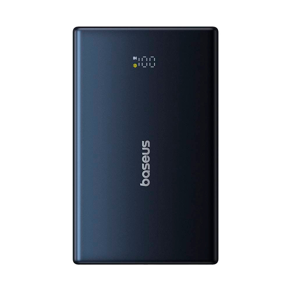 Baseus PicoGo External Battery, 10000mAh, 20W, QC + PD, 1 x USB-A - 2 x USB-C, Black P10076801123-00