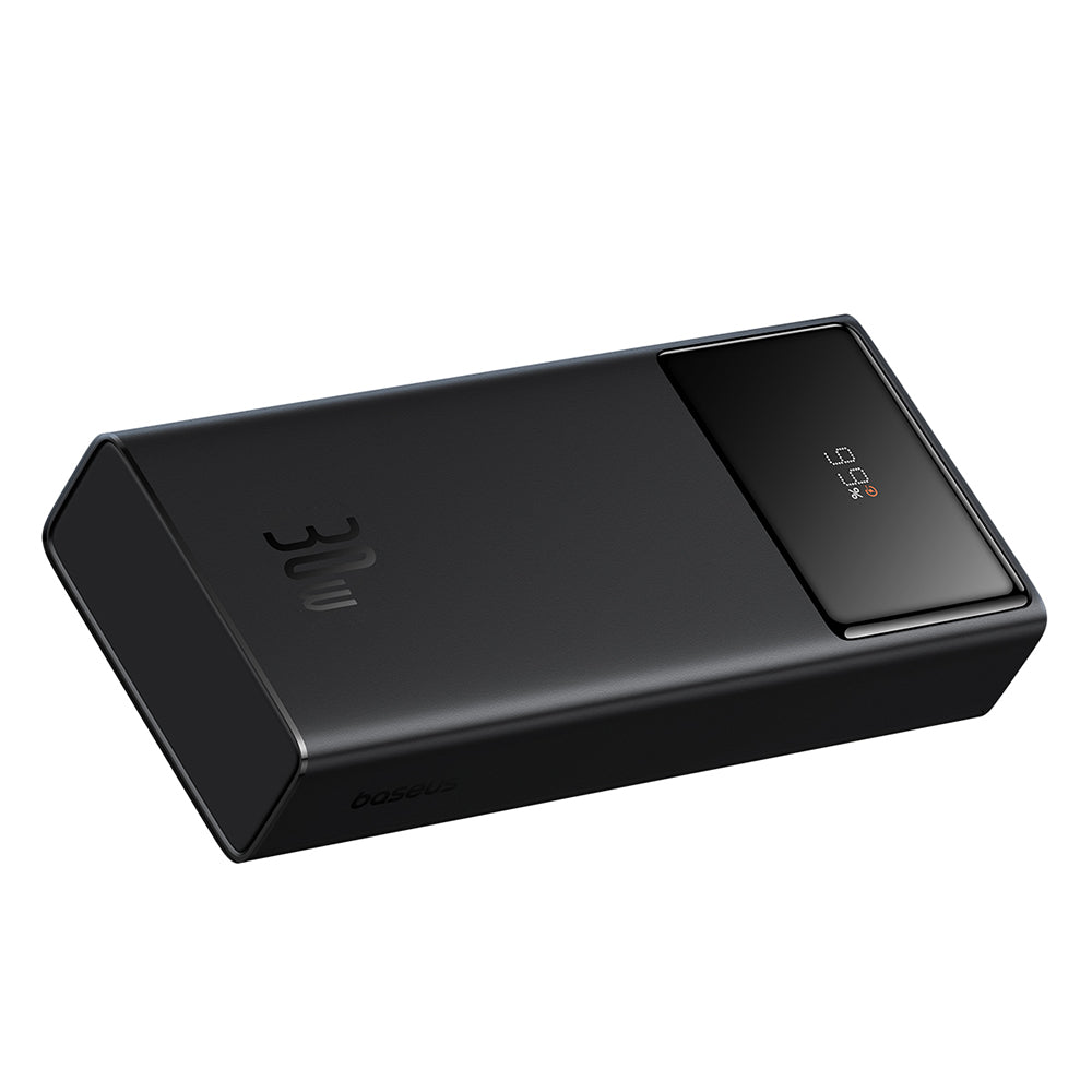 Ekstern Batteri Baseus Star Lord, 20000mAh, 30W, QC + PD, 1 x USB-C - 2 x USB-A, Sort P10022904113-00