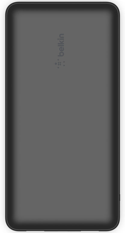 Belkin BoostCharge Pro Ekstern Batteri, 20000mAh, 15W, 1 x USB-C - 2 x USB-A, Sort BPB012btBK
