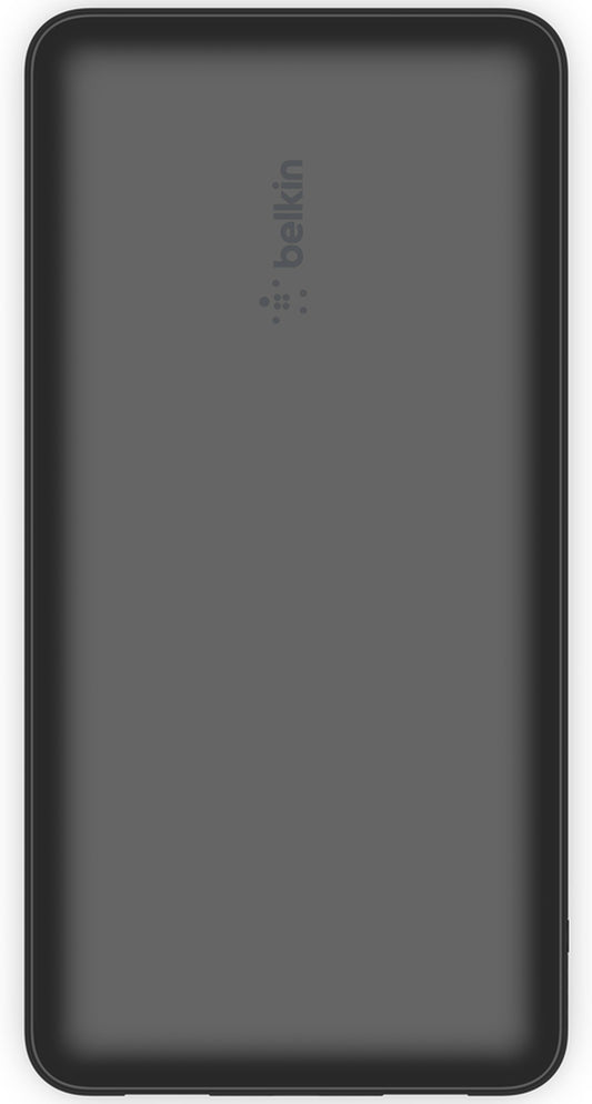 Belkin BoostCharge Pro Ekstern Batteri, 20000mAh, 15W, 1 x USB-C - 2 x USB-A, Sort BPB012btBK