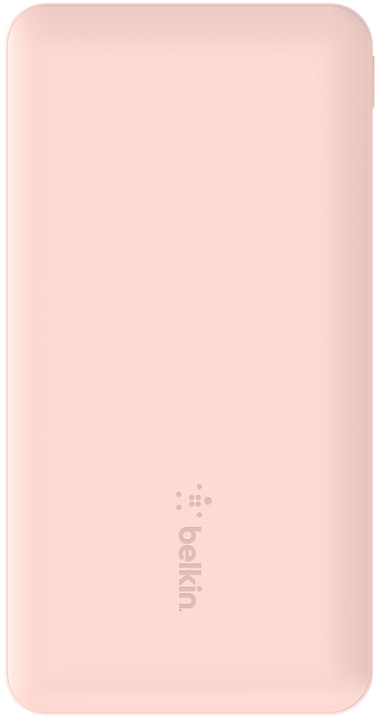 Belkin BoostCharge Ekstern Batteri, 10000mAh, 15W, 1 x USB-C - 2 x USB-A, Pink BPB011btRG