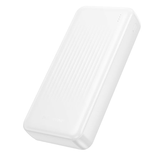Ekstern Batteri Borofone BJ80A Clever, 20000mAh, 22.5W, QC + PD, 1 x USB-C - 2 x USB-A, Hvid