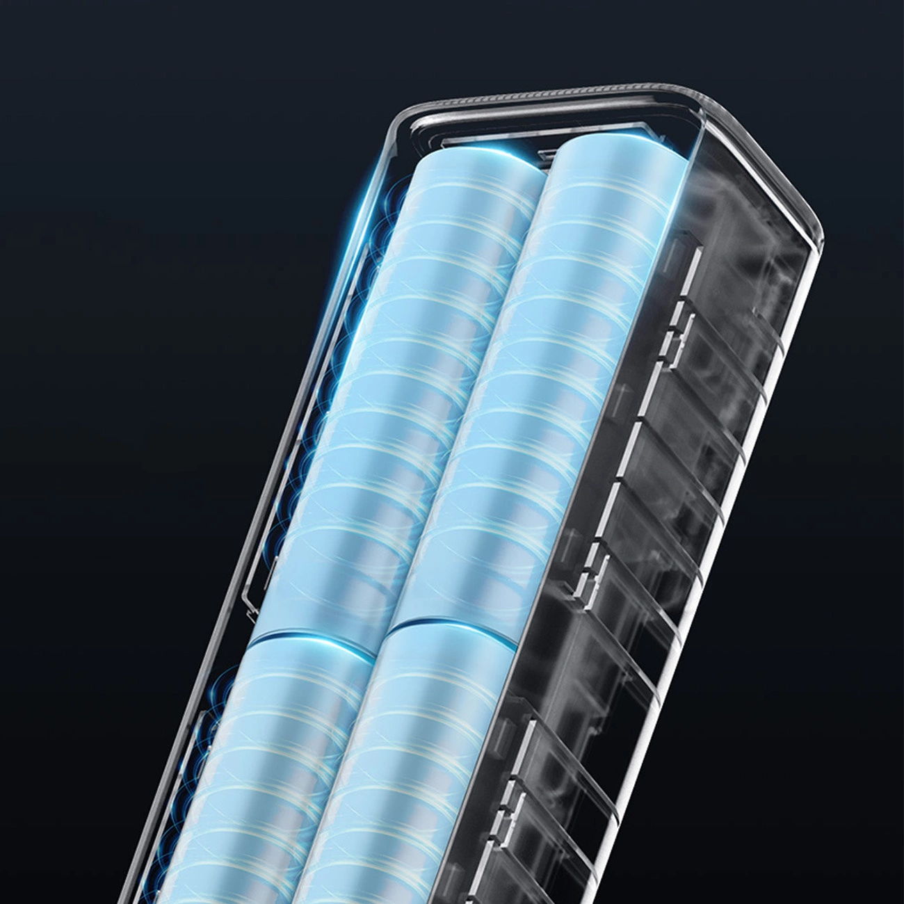 Cuktech External Battery, 10000mAh, 150W, QC + PD, 1 x USB-A - 1 x USB-C, Black CKPB100PGLBL