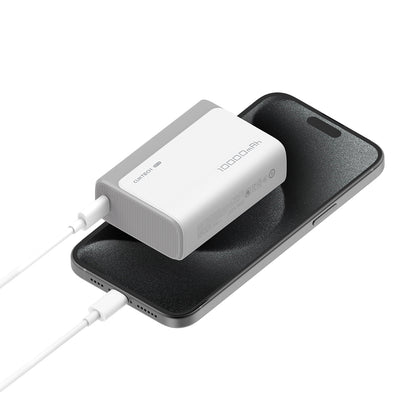 Ekstern Batteri Cuktech CP13, 10000mAh, 30W, QC + PD, 1 x USB-A - 1 x USB-C, Lyserød CUK0PB100DPK