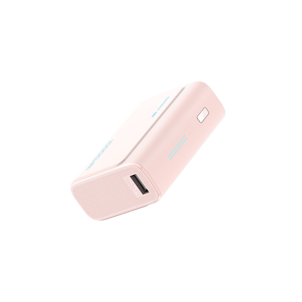 Ekstern Batteri Cuktech CP13, 10000mAh, 30W, QC + PD, 1 x USB-A - 1 x USB-C, Lyserød CUK0PB100DPK