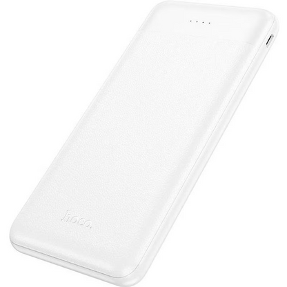 Ekstern Batteri HOCO J153 Stability, 10000mAh, 10W, 2 x USB-A, Hvid