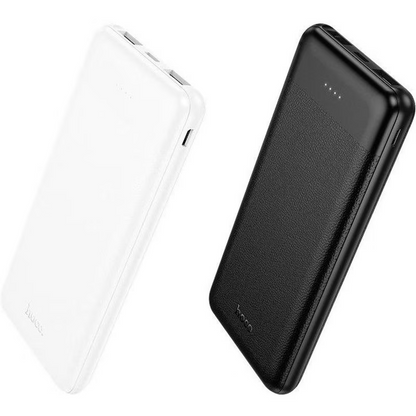 Ekstern Batteri HOCO J153 Stability, 10000mAh, 10W, 2 x USB-A, Hvid