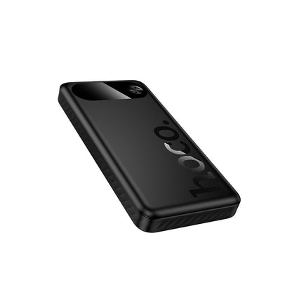 Ekstern Batteri HOCO J154, 10000mAh, 22.5W, QC + PD, 1 x USB-C - 2 x USB-A, Sort