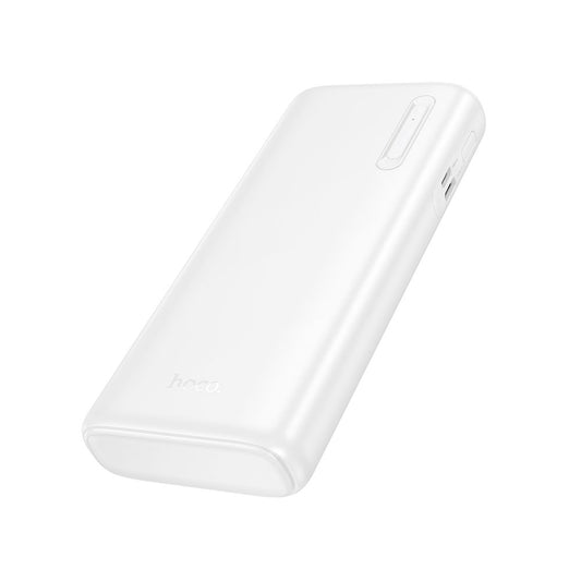 Ekstern Batteri HOCO J158A, 10000mAh, 10W, 2 x USB-A, Hvid
