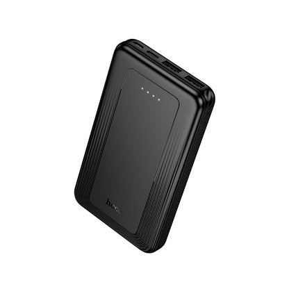 Ekstern Batteri HOCO J165A, 10000mAh, 10W, 2 x USB-A, Sort