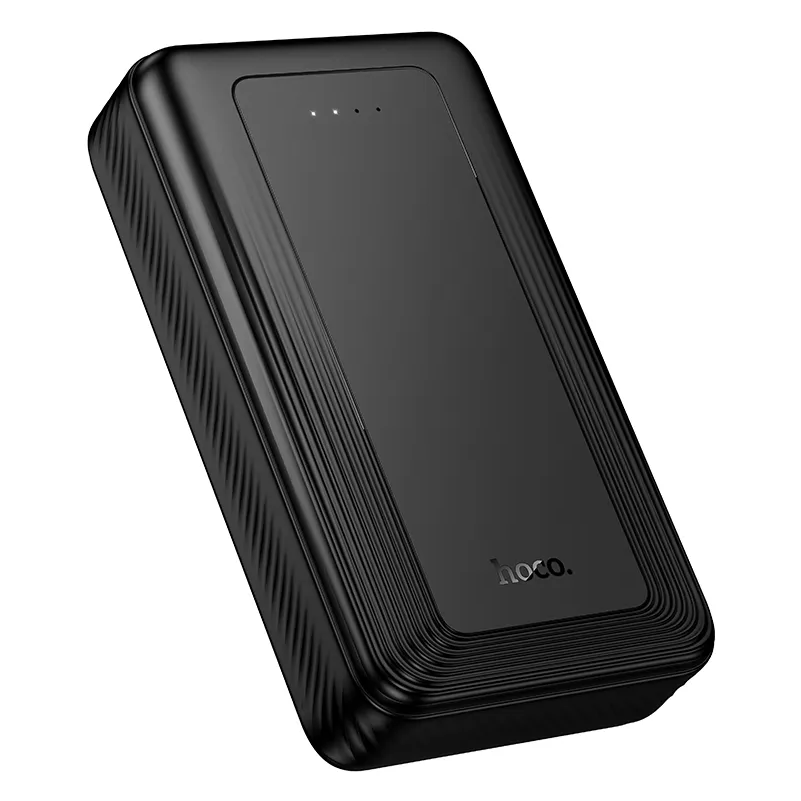 Ekstern Batteri HOCO J165A, 20000mAh, 10W, 2 x USB-A, Sort