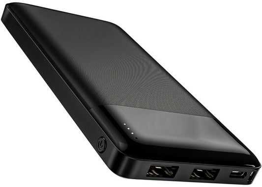 Ekstern Batteri HOCO J72, 10000mAh, 10W, 2 x USB-A, Sort