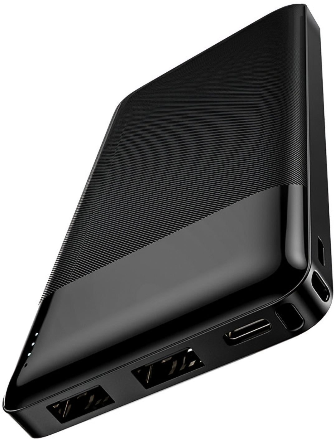 Ekstern Batteri HOCO J72, 10000mAh, 10W, 2 x USB-A, Sort