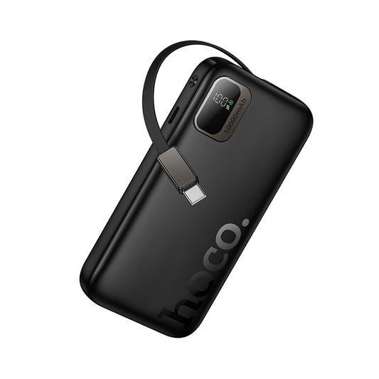 Ekstern Batteri HOCO Q51, 10000mAh, 20W, PD, 2 x USB-C, Sort