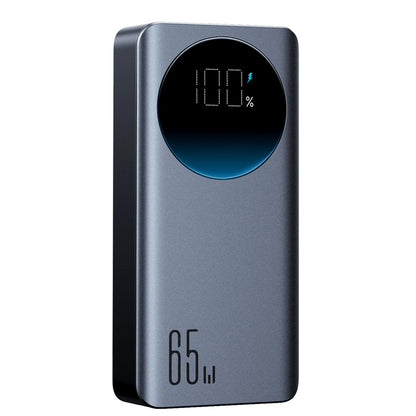 Joyroom JR-PBF05 Pro Ekstern Batteri, 30000mAh, 65W, QC + PD, 1 x USB-A - 2 x USB-C, Sort