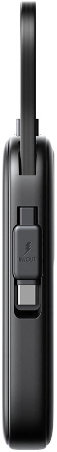 Ekstern Batteri Joyroom JR-PBF17, 10000mAh, 22.5W, QC + PD, 1 x USB-A - 2 x USB-C, Sort