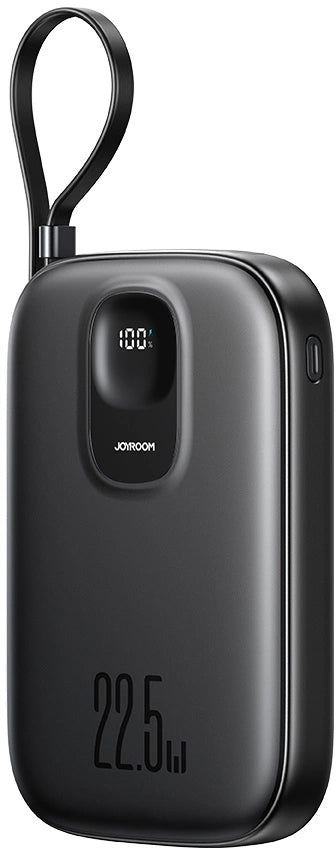 Ekstern Batteri Joyroom JR-PBF17, 10000mAh, 22.5W, QC + PD, 1 x USB-A - 2 x USB-C, Sort
