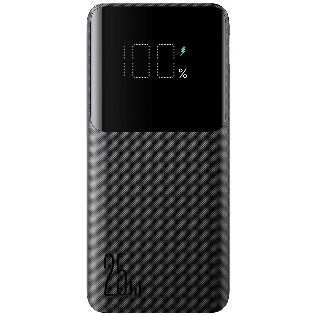 Ekstern batteri Joyroom JR-PBF20, 10000mAh, 25W, QC + PD, 1 x USB-C - 2 x USB-A, Sort