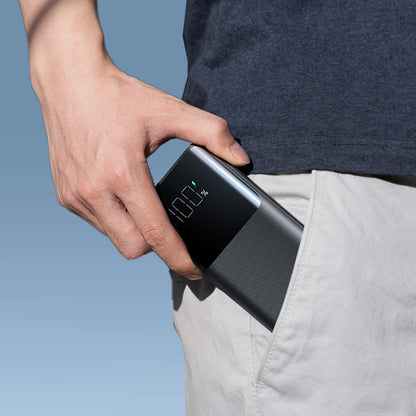 Ekstern batteri Joyroom JR-PBF20, 10000mAh, 25W, QC + PD, 1 x USB-C - 2 x USB-A, Sort