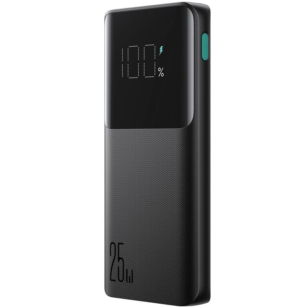 Ekstern batteri Joyroom JR-PBF20, 10000mAh, 25W, QC + PD, 1 x USB-C - 2 x USB-A, Sort