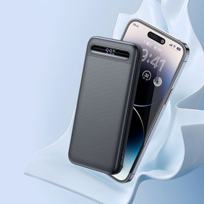 Ekstern batteri McDodo MC-3881 Star, 10000mAh, 22.5W, QC + PD, 2 x USB-A - 1 x USB-C, Sort