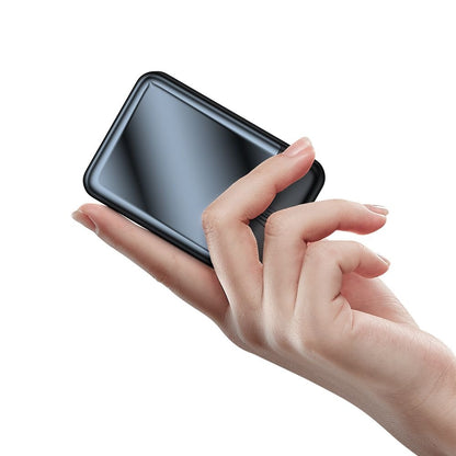 Ekstern Trådløs Batteri McDodo MC-5021 Ambilight, 20000mAh, 20W, PD + FQI, 1 x QI - 1 x USB-C, Sort