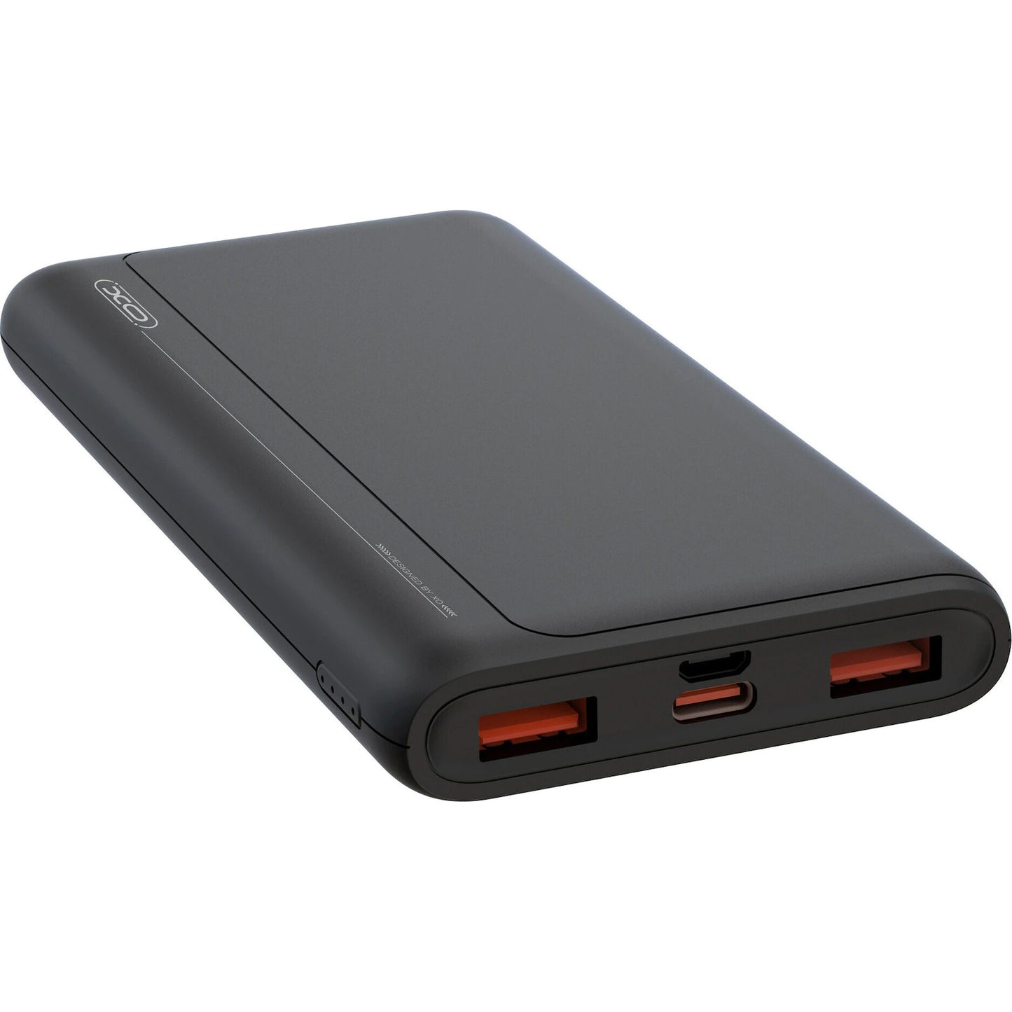 Ekstern batteri XO Design PR127, 20000mAh, 22.5W, QC + PD, 1 x USB-C - 2 x USB-A, Sort