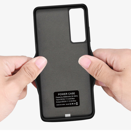 Eksternt Batteri Type Etui Techsuit Power Pro Battery til Huawei P30 Pro New Edition / P30 Pro, 5000mAh, Sort