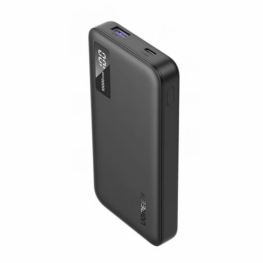 Ekstern Batteri UGREEN PB311, 10000mAh, 22.5W, QC + PD, 1 x USB-C - 2 x USB-A, Sort