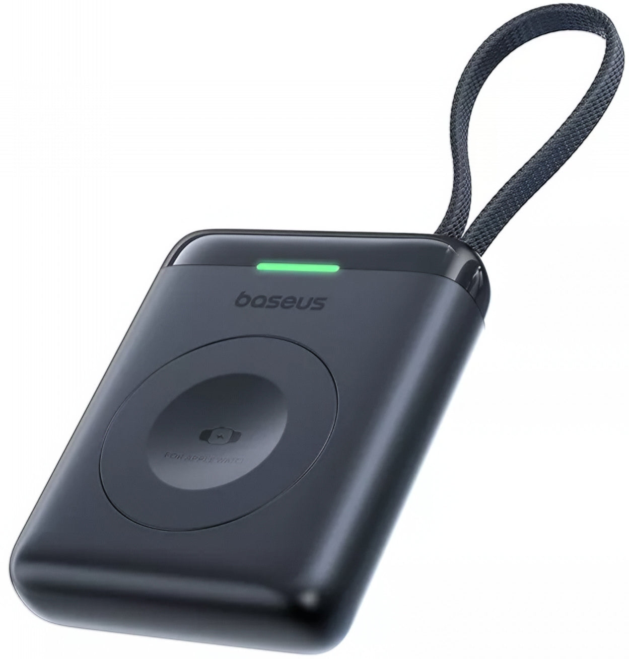 Baseus EnerFill FW11 Wireless External Battery for Apple Watch Series, 1640mAh, 5W, 1 x QI, Black E0205301