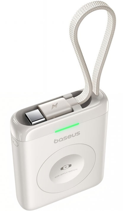 Trådløs Ekstern Batteri Baseus EnerFill FW11, 1640mAh, 5W, 1 x QI, Hvid E0205302