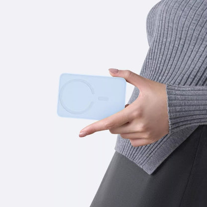 Trådløs ekstern batteri Baseus EnerFill FM11 Ultra-Mini, 10000mAh, 22.5W, PD + FQI, 1 x QI - 1 x USB-C, Blå P1008210E313-00
