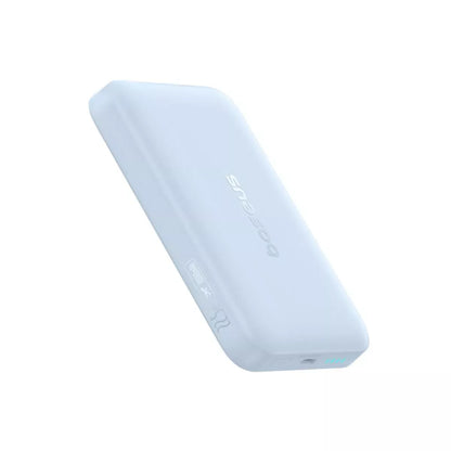 Trådløs ekstern batteri Baseus EnerFill FM11 Ultra-Mini, 10000mAh, 22.5W, PD + FQI, 1 x QI - 1 x USB-C, Blå P1008210E313-00
