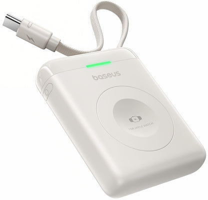 Trådløs Ekstern Batteri Baseus EnerFill FW11, 1640mAh, 5W, 1 x QI, Hvid E0205302
