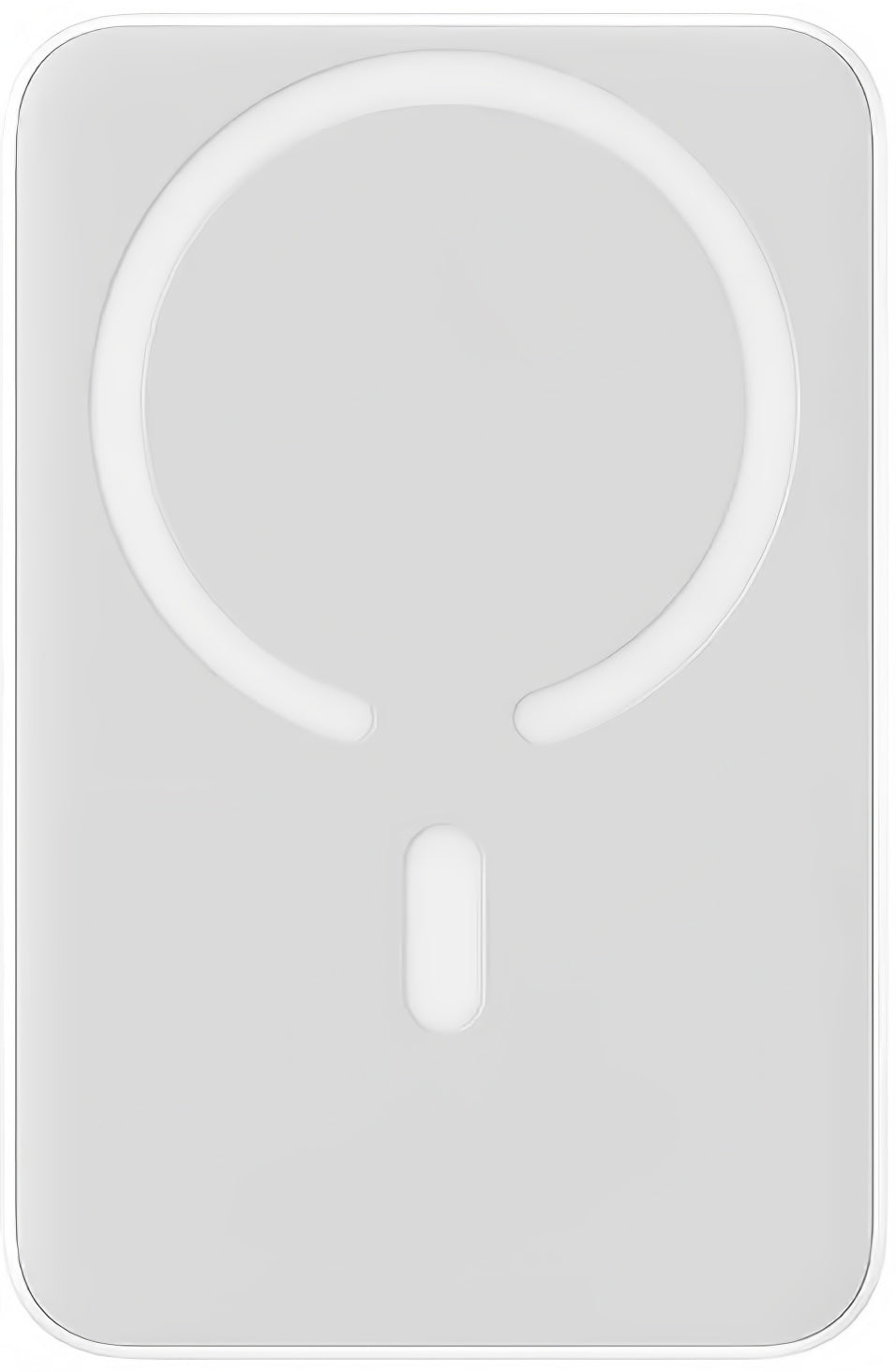 Ekstern Trådløs Batteri Baseus Magnetic Mini, 10000mAh, 20W, PD + FQI, 1 x QI - 1 x USB-C, Hvid PPCX07002