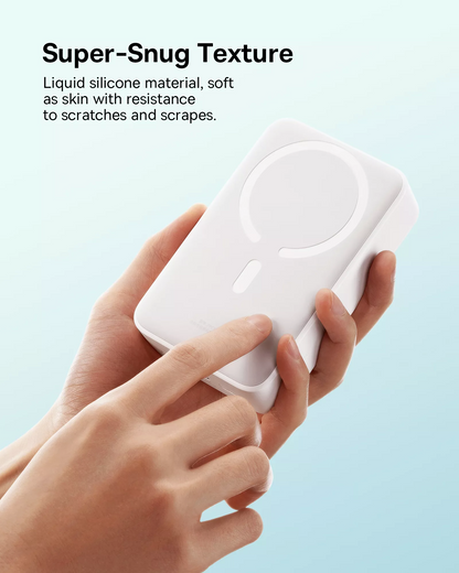 Trådløs Ekstern Batteri Baseus EnerFill FM41 Mini, 20000mAh, 20W, PD + FQI, 1 x QI - 1 x USB-C, Hvid E0027U01