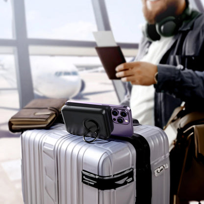 Ekstern Trådløs Batteri Joyroom JR-W050, 10000mAh, 20W, QC + PD + FQI, 1 x QI - 1 x USB-A - 1 x USB-C, Sort